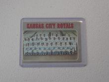 1970 TOPPS KANSAS CITY ROYALS TEAM CARD