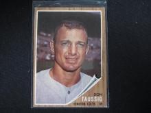 1962 TOPPS #44 DON TAUSSIG COLTS VINTAGE