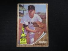 1962 TOPPS #35 DON SCHWALL RED SOX VINTAGE