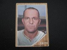 1962 TOPPS #492 HAL SMITH COLTS VINTAGE