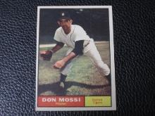 1961 TOPPS #14 DON MOSSI TIGERS VINTAGE
