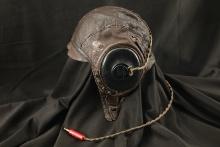 US Army AAF WW2 Pilot Named & Wired A-11 Capeskin Leather Flight Helmet