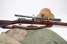 US WW2 Remington M-1903/USMC M-1903A4 Unertl 8X Scope Configured .30-06 24” Sniper Rifle 1942 C&R