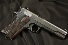 US Navy Pre-WW1 Colt Model 1911 .45 ACP Semi-Auto Pistol W/ "Keyhole" Lanyard Loop Two Tone Magazine