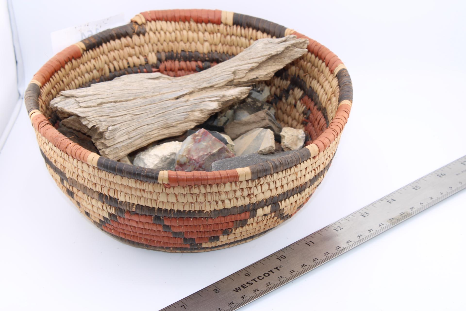 Basket with Contents