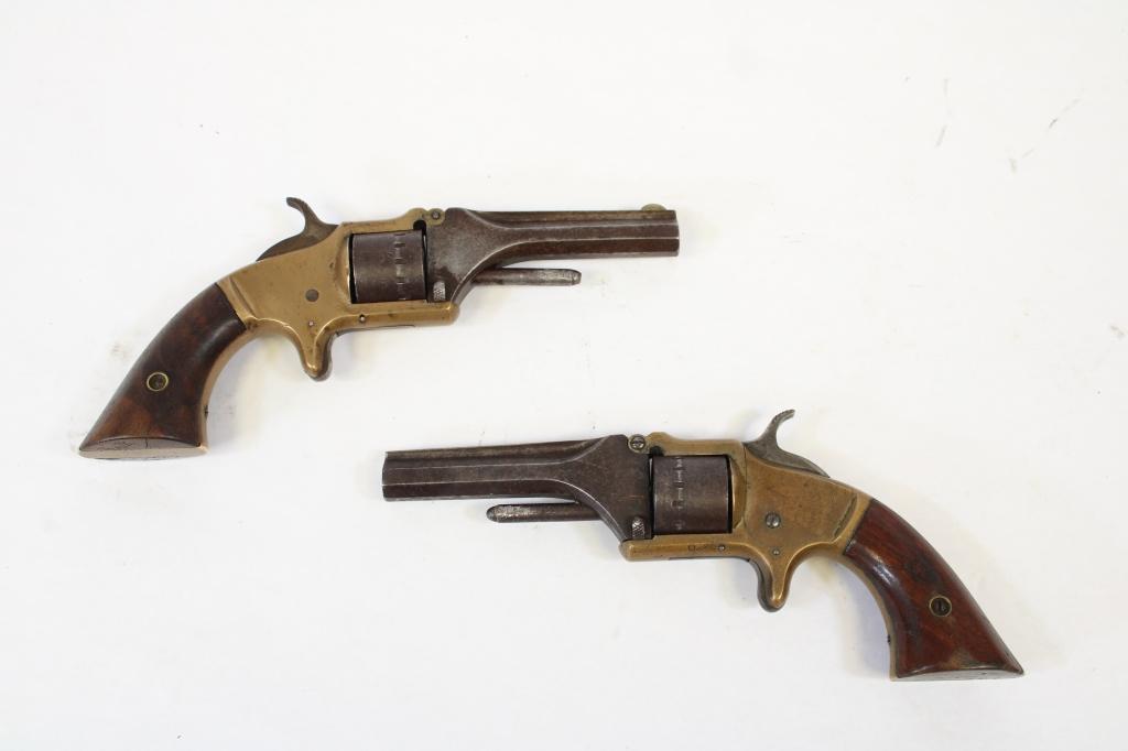 A Pair of American Standard Revolvers .22 Short