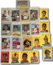 Assorted Vintage Cleveland Indians Trading Cards