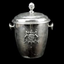 William Adams Italy Silverplated Ice Bucket