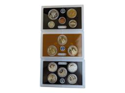 Lot of 3 - 2016 US Mint Silver Coin Sets