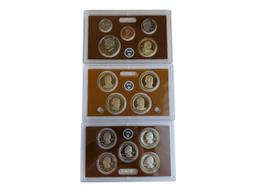 Lot of 3 - 2014 US Mint Silver Coin Sets