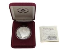 1 Troy Ounce .999 Fine Silver Bill of Rights Round with COA