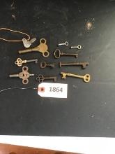Clock Keys and Skeleton Keys