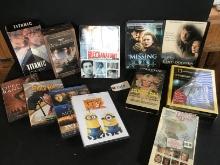 Assorted DVD & VHS movies