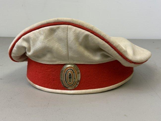 WWI IMPERIAL RUSSIAN SOLDIERS UNIFORM SHIRT AND CAP -3rd NARVA INFANTRY REGIMENT