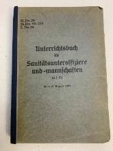 RARE 1939 NAZI GERMANY ARMY MEDIC FIELD BOOK