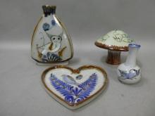 Lot 4 Ken Edwards & Tomalo Mexican Hand Painted Art Pottery