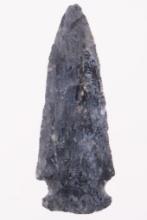 A 3-3/8" Hopewell Point made of Nellie Blue Coshocton Chert