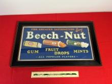 Beech Nut Trolley Car Sign