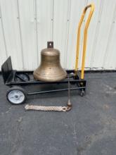 Staat Holland Brass Ship Bell With Clapper