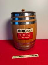 Richardson Root Beer Wood Soda Barrel