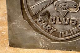 Vintage River Valley Rod and Gun Club Sign