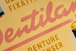 Antique Denticare Aluminum Sign