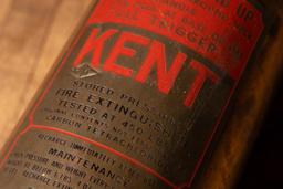 Antique Fire Extinguisher by Kent