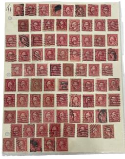Vintage United State of America Stamp Collection