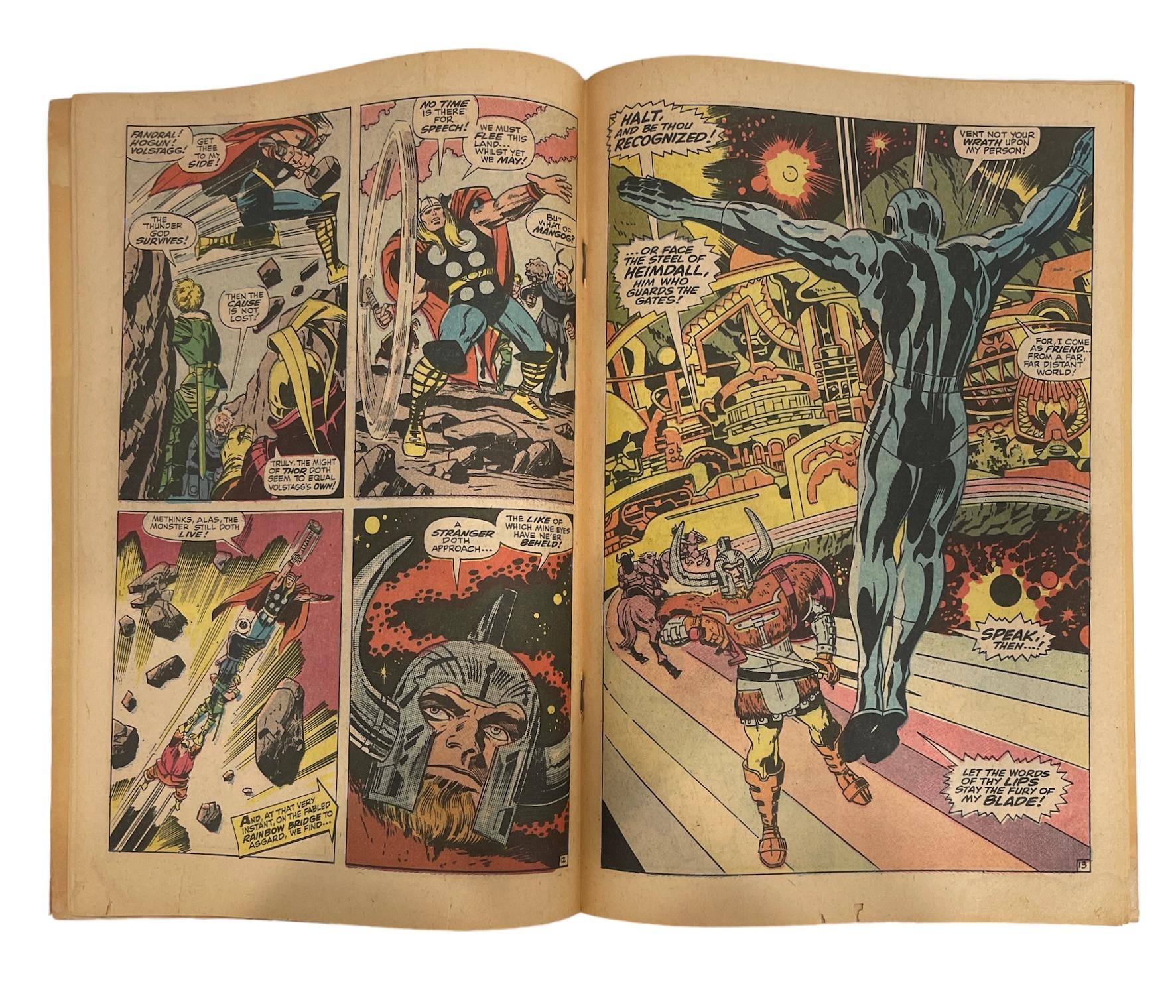 Vintage Marvel Comics - The Mighty Thor No.156 and Sub-Mariner No.6