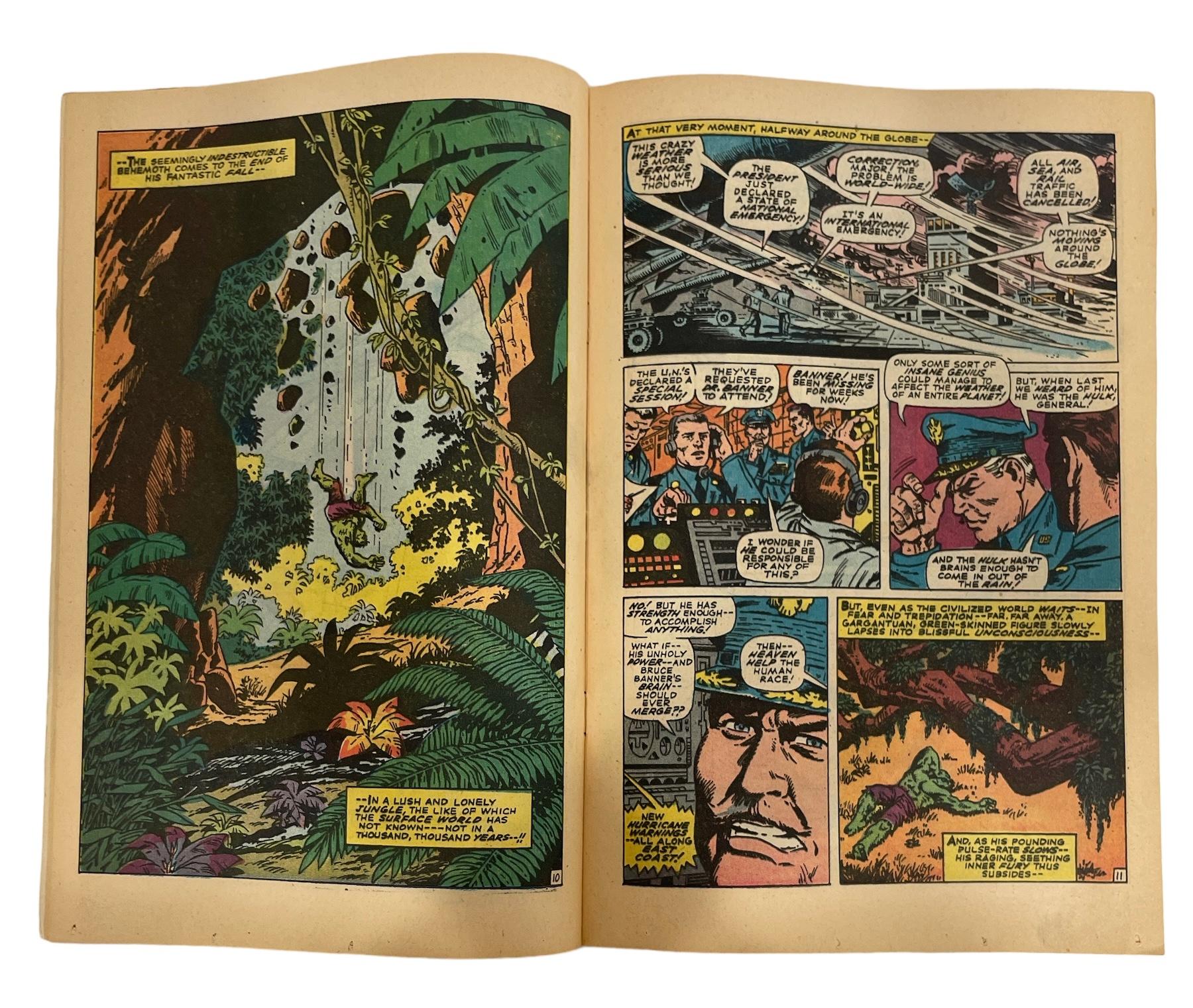 Vintage Marvel Comics - The Incredible Hulk Tales No.109