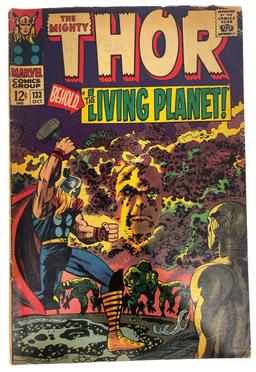 Vintage Marvel Comics - The Mighty Thor No.154 and No.133