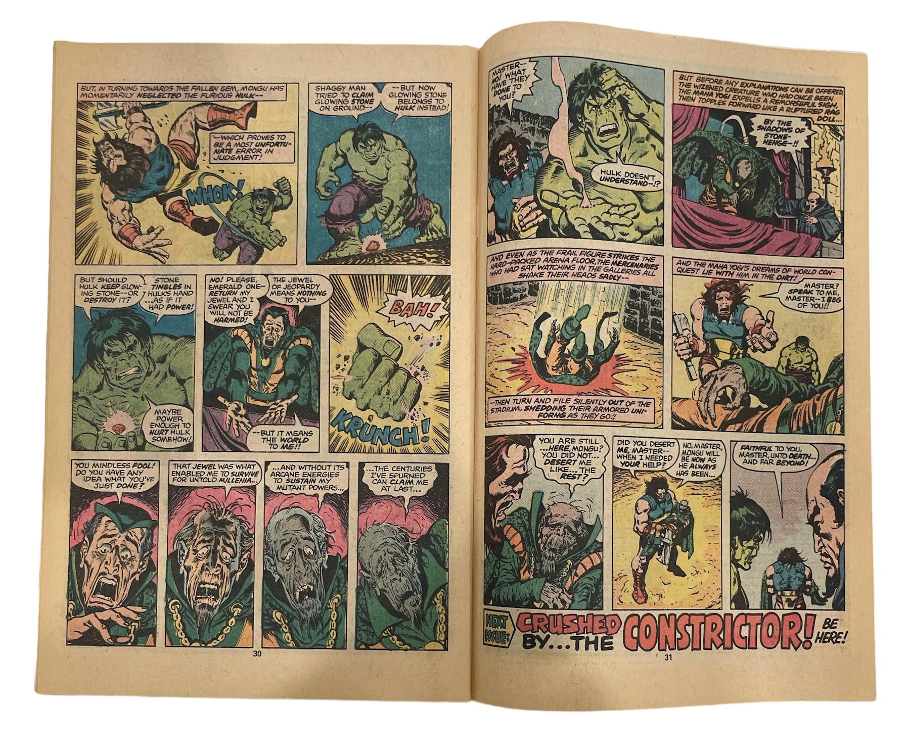 Vintage Marvel Comics - The Incredible Hulk No.89, 209, and 211