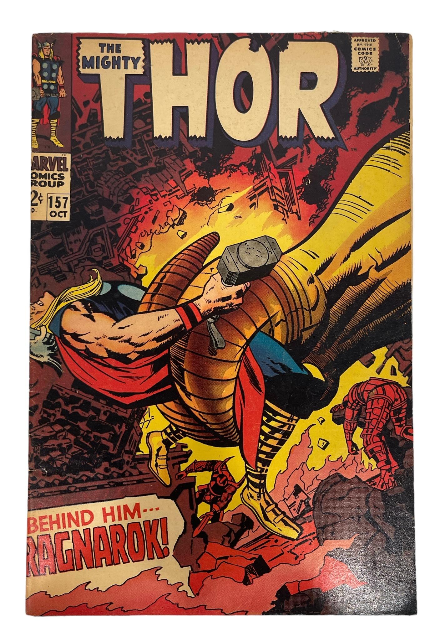 Vintage Marvel Comics - The Mighty Thor No.171 and No.157