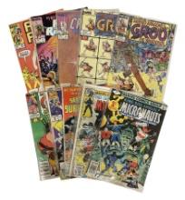 Vintage Marvel and DC Comic Books