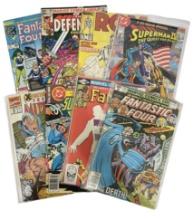 Vintage Marvel and DC Comics Books