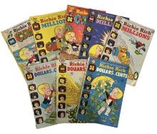 Lot of 8 | Vintage Harvey Comic Books | Richie Rich