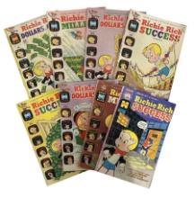 Lot of 8 | Vintage Harvey Comic Books | Richie Rich