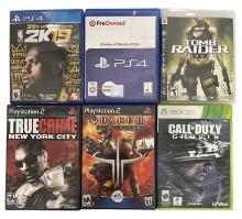 Lot of 6 | PlayStation 2, 3, 4 and Xbox 360 Game Collection