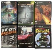 Lot of 6 | PlayStation 2 and Xbox Game Collection
