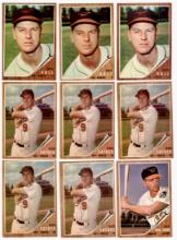 1962 Topps Baseball, Baltimore Orioles