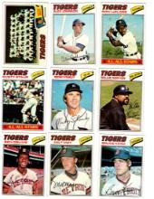 1977 Topps Baseball, Tigers, & Orioles