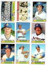 1979 Topps Baseball, Mariners &  Rangers