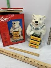 Coca-Cola Polar Bear Cookie Jar