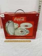 Coca-Cola 16 Piece Dinnerware Set