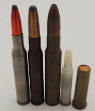 Five Rounds Of Rare Rifle Ammo