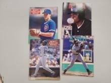 1990â€™s Beckett Baseball Card Monthly magazine lot