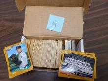 Mixed box of 2002 TOPPS Baseball Sport Trading Cards