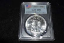 1987 First Strike Silver Eagle Ms-69