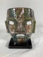 Abalone Aztec Face Mask