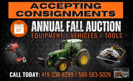 Fall Tool/Equipment Auction Ring 2